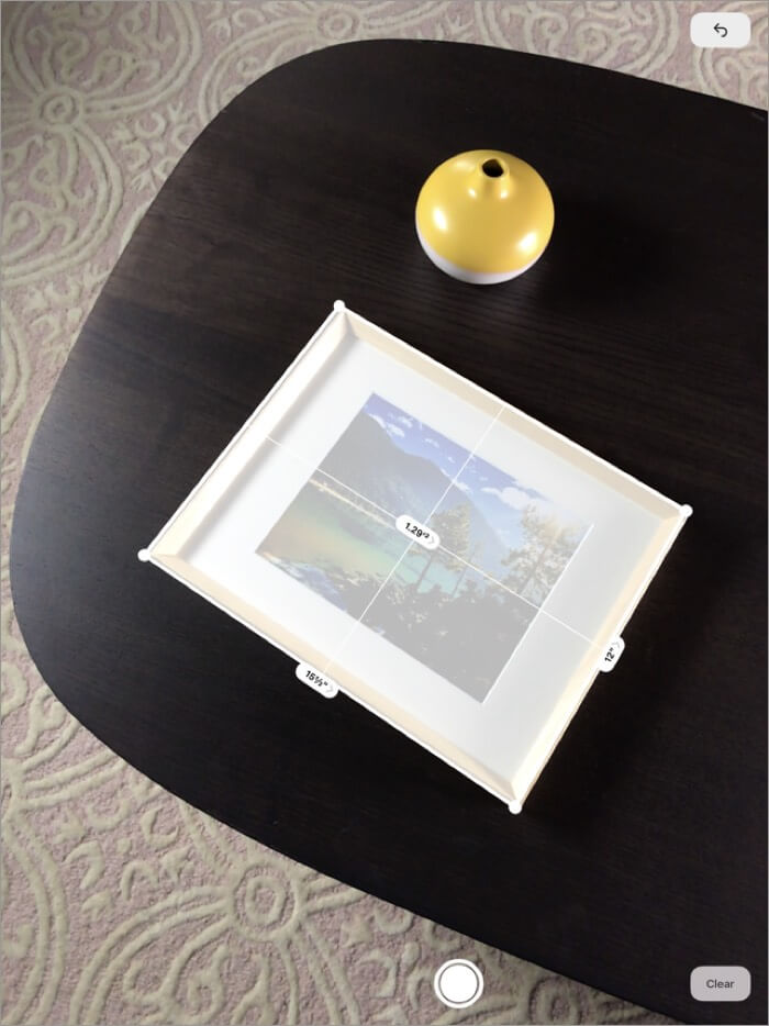 Measure AR iPad App Screenshot