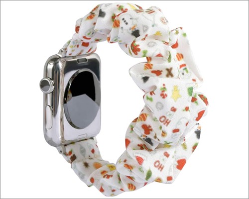 Ninyeke Christmas Special Scrunchie Strap for Apple Watch
