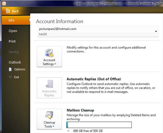 Office Outlook Connector