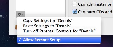 Allow Remote Setup