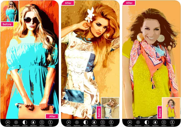 Photo To Cartoon Yourself iPhone App