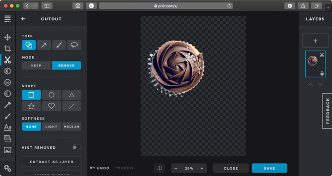 Pixlr X Image Editor Web Mac