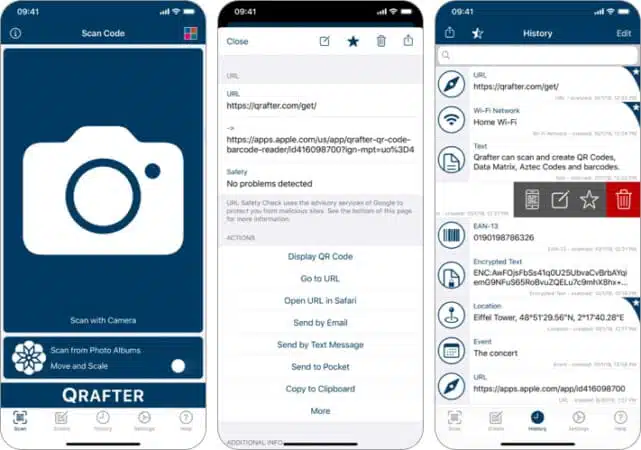 Qrafter qr code reader for iphone and ipad 641x450 1 Qrafter QR Code Reader for iPhone and iPad
