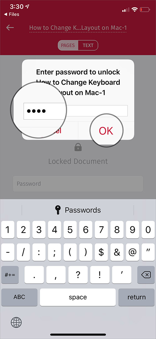 Remove Password Protection from PDF Using Scanbot App
