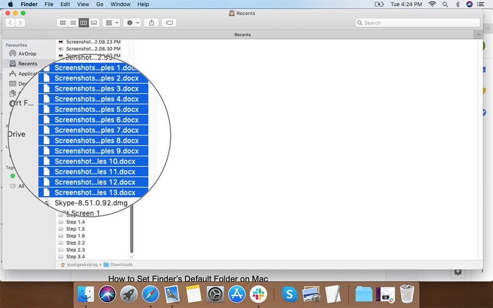Rename old Files with New Name in Finder App on Mac