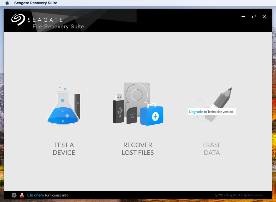 Seagate Recovery App