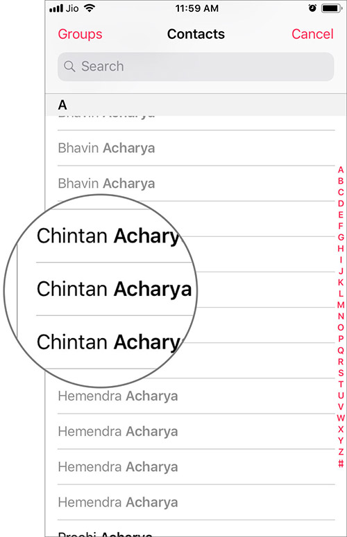 Search and Add a Person as Emergency SOS Contact in iOS Health App