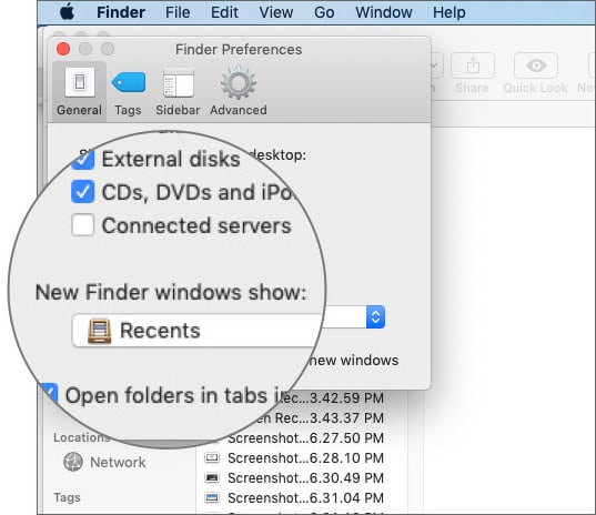 Set Your Default Finder Folder On Mac