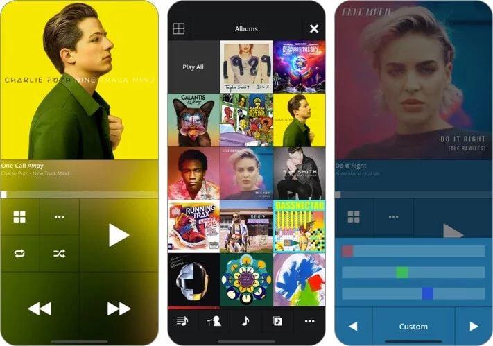 Stezza music player app for iPhone and iPad screenshot