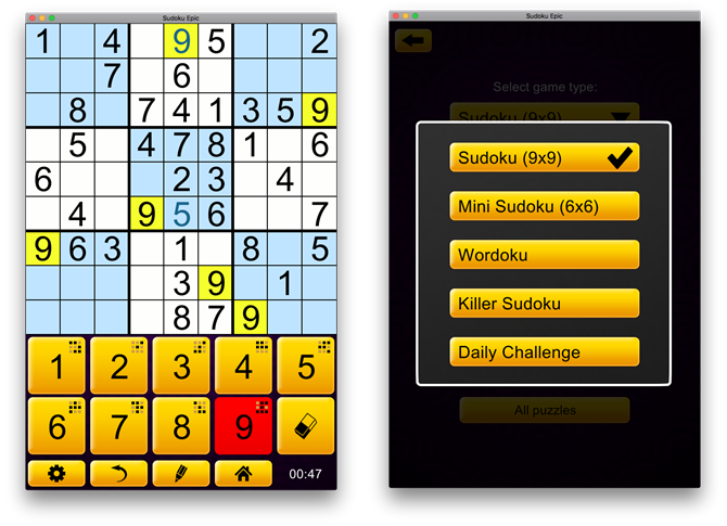 sudoku epic mac