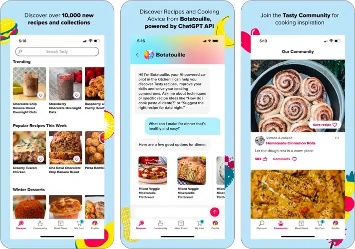 best Christmas apps to download for iPhone Tasty Recipes and Cooking app for iPhone