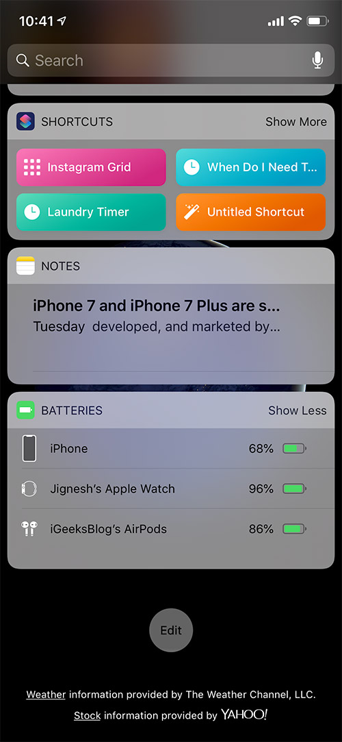 Track the Battery of Your AirPods