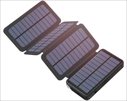 Tranmix Solar Power Bank for iPhone 11 Pro Max, iPhone 11 Pro, and iPhone 11