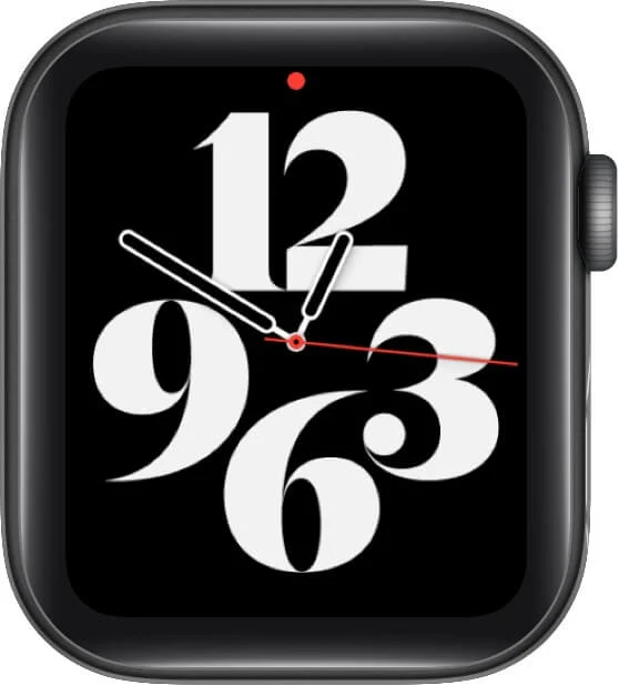 Typograph Watch Face
