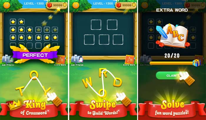 Word Zoo Word Game iPhone and iPad App Screenshot