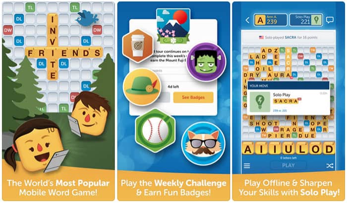 Words With Friends Word Game iPhone and iPad App Screenshot