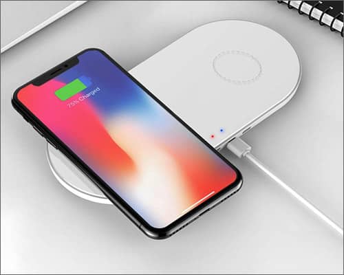 ZealSound Wireless Charging Pad for iPhone, Apple Watch, AirPods