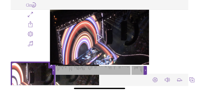 Adobe Premiere Clip iPhone