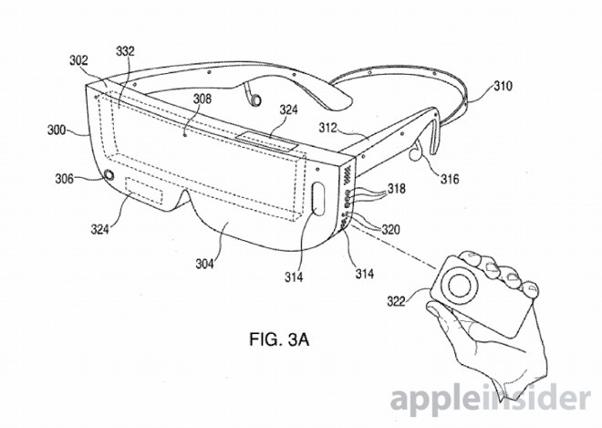 Apple AR glasses patent image