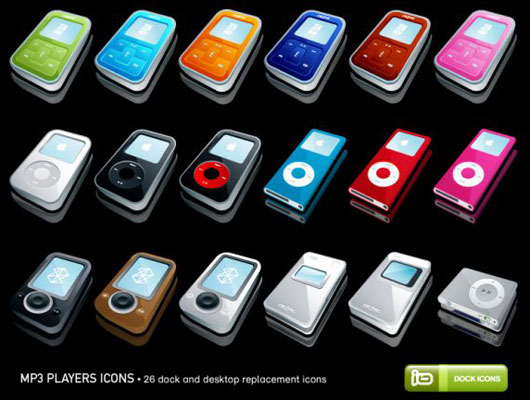 MP3 Players Icons