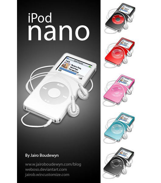 iPod Nano Icons