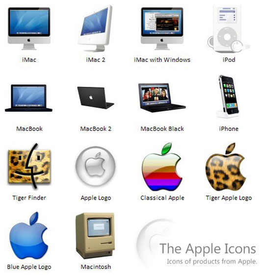 Apple Products Icons