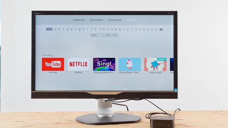 Enter a password on the Apple TV