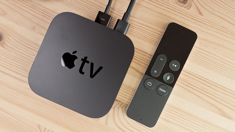 apple tv with plugs rotated