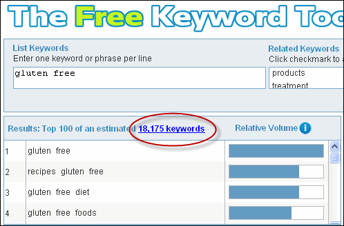 Bing Keyword Tool