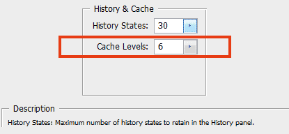 Photoshop - Cache Levels Photoshop - Cache Levels