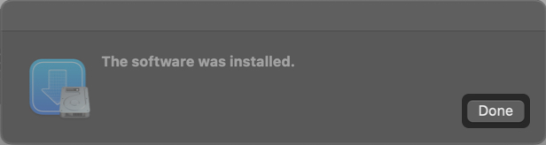click done