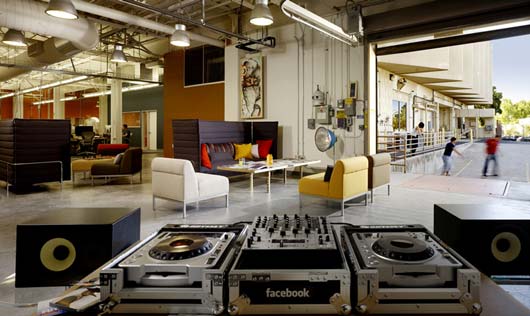 Facebook headquarter creative office