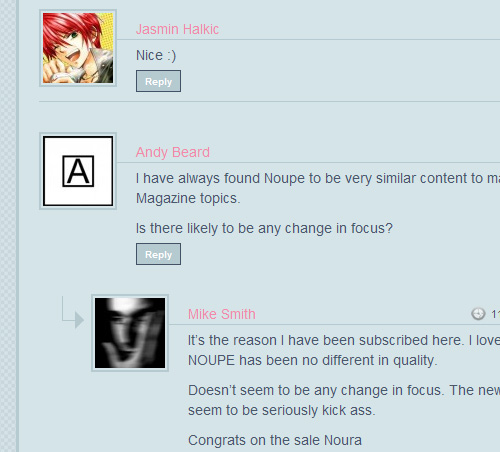 Nested-comments