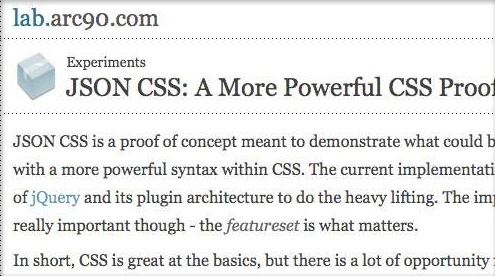 JASON CSS