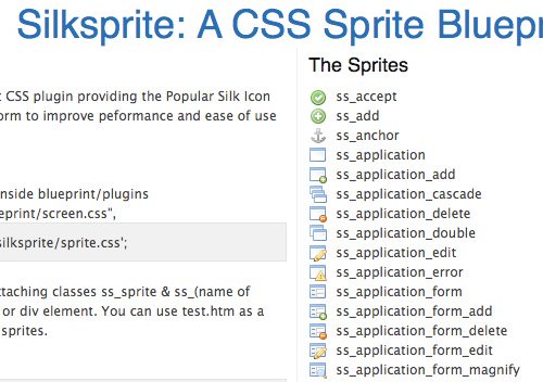 Silksprite CSS Plugin