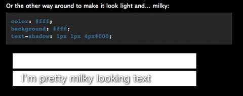 CSS techniques