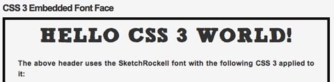 CSS techniques