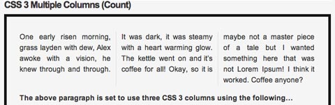 CSS techniques