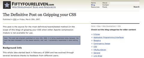 CSS techniques