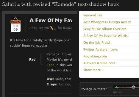 CSS techniques
