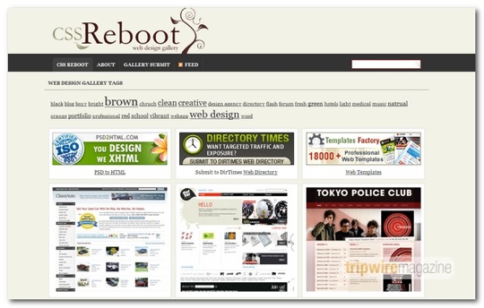 Inspiration for Web Designers