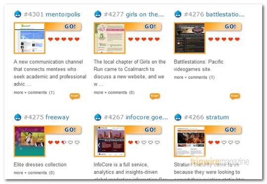 Inspiration for Web Designers