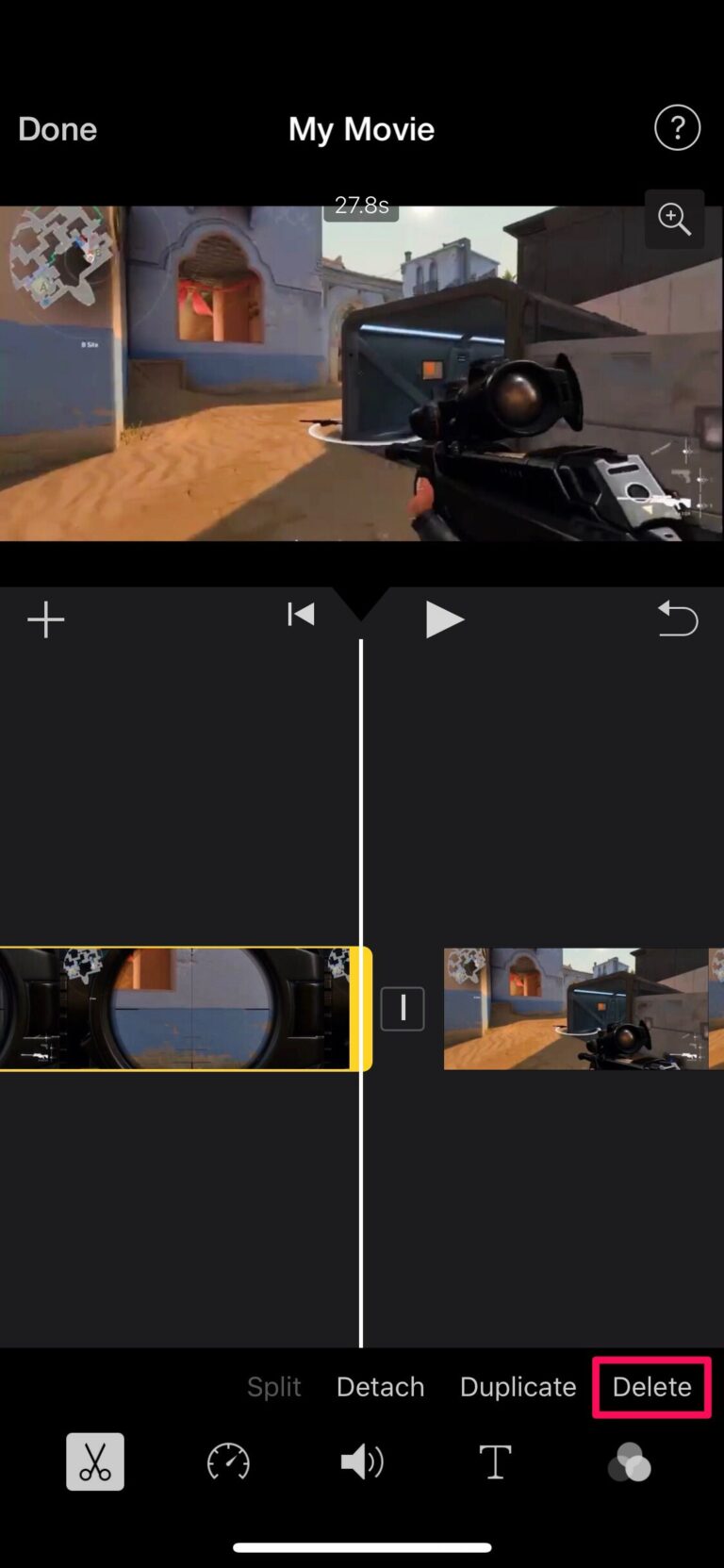 How to Cut & Trim Video on iPhone & iPad with iMovie