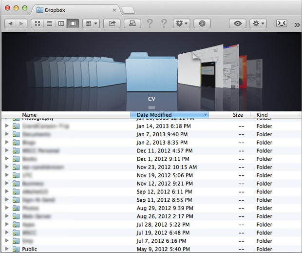 Dropbox Folder on Mac