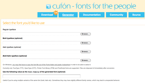 cufon