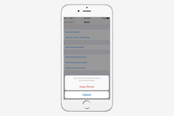 how to factory reset an iphone erase apple
