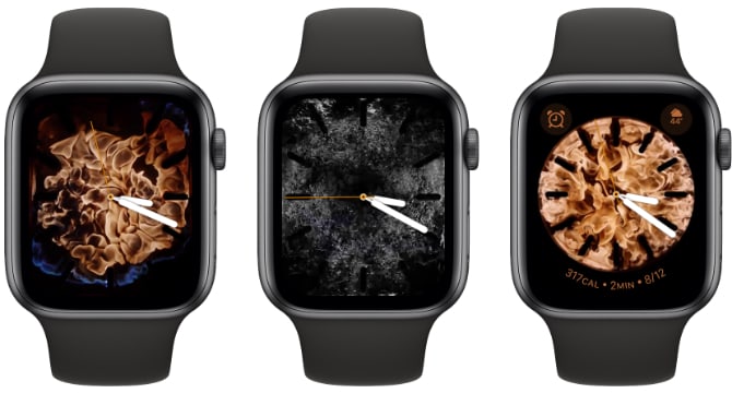 Fire Water Apple Watch Face