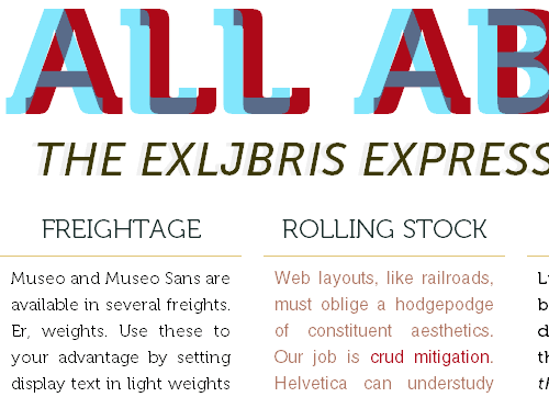 fontface nicewebtype museo
