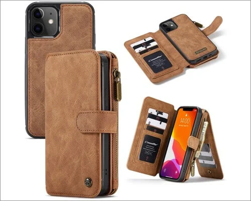 HAII Magnetic Wallet Case for iPhone 12 Mini