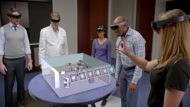 HoloLens group work AR